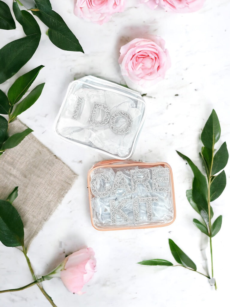 Care Kit Special Edition Clear Cosmetic Bag